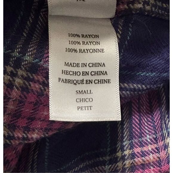 Rails Plaid Button Front Shirt - Picture 7 of 7